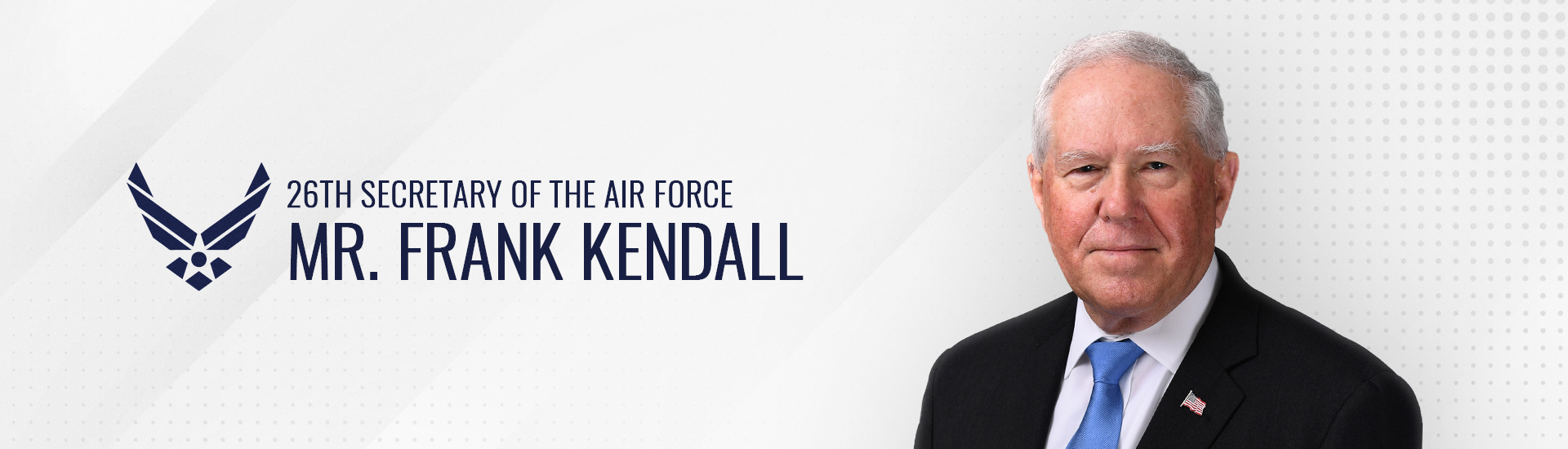 Secretary of the Air Force Mr. Frank Kendall